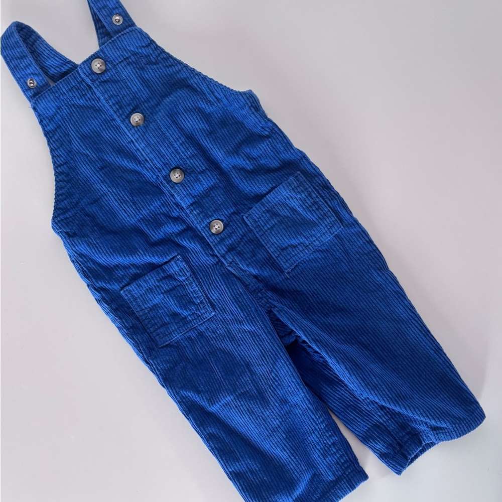 H&M Blue Corduroy Overalls